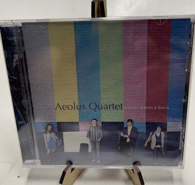 BRAHMS / BARTOK - Aeolus Quartet Performs Brahms & Bartok - CD - *SEALED/NEW*