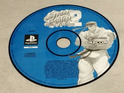 Street Fighter 2 Collection - Sony PS1 - Jeu Occasion (État Correct)