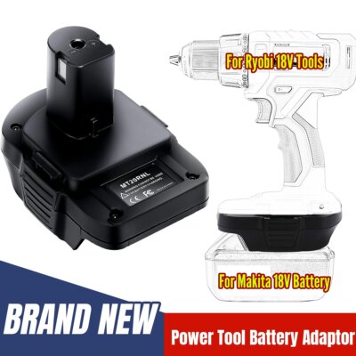 Akku Adapter Konverter für Milwaukee auf für Ryobi 18V One+ Elektrowerkzeug XS