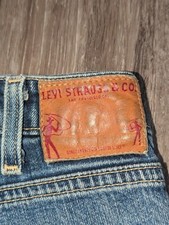 VTG Levi's 509 Saddleman Bootcut Jeans Made in USA Men's 30 Quincy Wash 31L Y2K