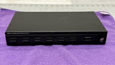 Niles SPS-6 Speaker Selection System 6 Pairs Protection 100W Per Channel WORKS 