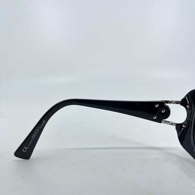Giorgio Armani GA654/S D28BN Black Rhinestone Sunglasses Frame w Case Italy 57mm Giorgio Armani GA 654/s D28BN Square Black Sunglasses 57-17  main image 4