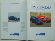 Ford Fiesta Escort P100 Transit Van 1991 Edition 1 Original UK Sales Brochure