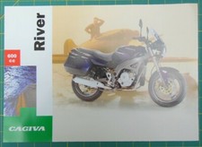 Cagiva RIVER 600 sales brochure 1998 literature