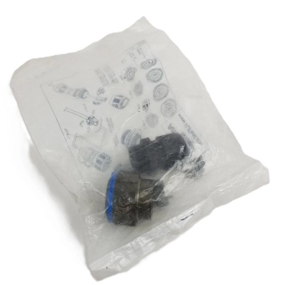 Amphenol RJFTV6G Socapex Plug Housing for Cordset Modular Connector NEW - Image 3 of 4