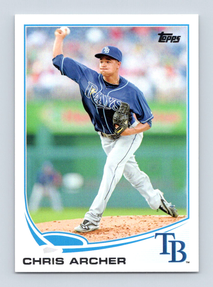 2013 Topps Update #US320 Chris Archer Tampa Bay Rays | eBay