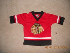 Chicago Blackhawks NHL Hockey Jersey Baby Infant 12 Months Red EUC Sweet  Hawks