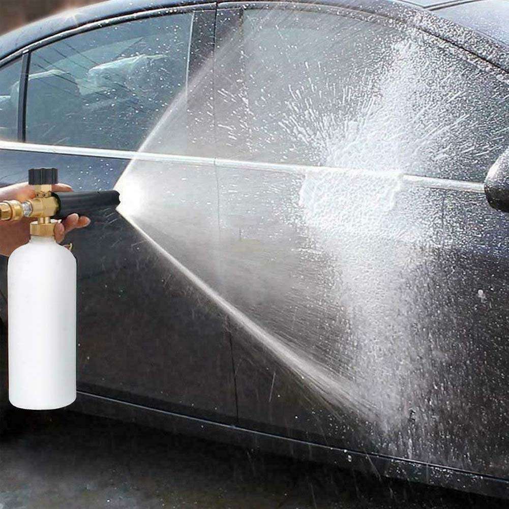 Snow Foam Lance Cannon Soap Bottle Sprayer For Pressure Washer Gun Jet