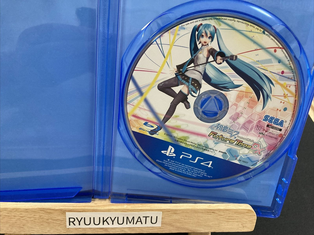 USED PS4 Sony Playstation 4 Hatsune Miku: Project Diva Future Tone