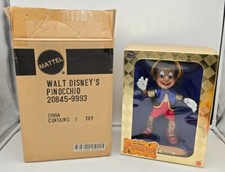1998 Mattel Disney Limited Edition PINOCCHIO Wooden Marionette Original Unopened