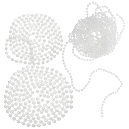 15 pcs Imitation Pearl Bead Chains Bulk Jewelry Chain Link for Jewelry Making - 第 12/12 張圖片