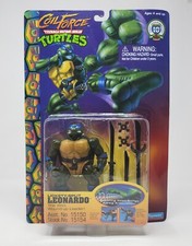 1996 TMNT Coil force Lickety-split Leonardo Playmates Ninja Turtles 