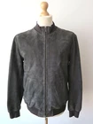 €730 PELIKAMO Zurich Men's Leather Jacket Lava Gray Suede Jacket Size 50 NEW