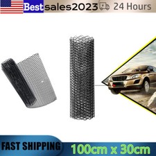 40x13 Car Black Grille Mesh Net Sheet Aluminum Rhombic Auto Grill Mesh 825mm 40x13 Car Black Grille Mesh Net Sheet Aluminum Rhombic Auto Grill Mesh 825mm