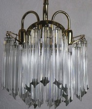 Kustvole Handgearbeitete Italienische Venini Murano Glas Kronleuchter, Lüster 