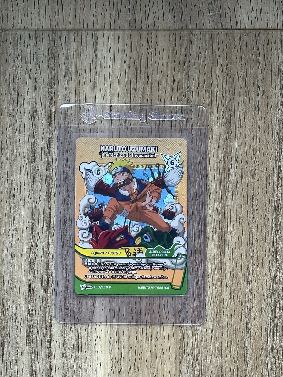 Naruto Uzumaki 133/130 V Promo ES – Naruto Mythos TCG Spain