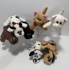 Vintage Tonka Pound Puppies Pound Pur-r-ries Stuffed Animal Lot of 7