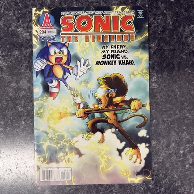 Sonic The Hedgehog #204 (Archie Comics 2010) w/Star Wars Insert HTF