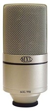 MXL MXL990 XLR Connector Condenser Microphone FREE SHIPPING NEW