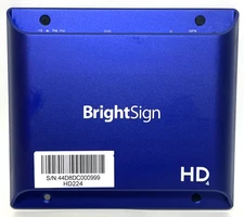 Brightsign HD224 Digital Signage Media Player HDMI 4K - With AC adapter