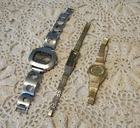 Lot of 3 Vintage Watches, Seiko Lord Matic 25 jewel, Speidel, 762453