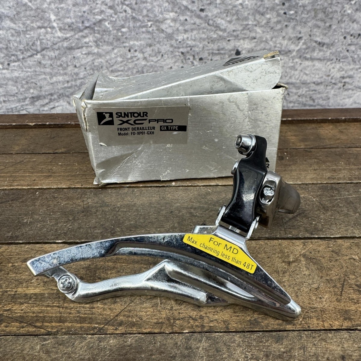 Vintage Suntour XC Pro Front Derailleur 35.0 Clamp GX Type FD-XP01