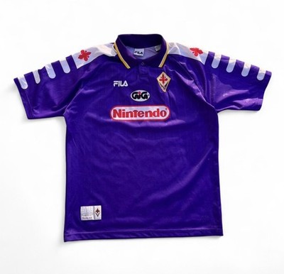 Fila Fiorentina 1998/99 Season Jersey Authentic Prototype. Size Xl Rare Vintage