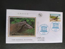 Enveloppe Premier 1er jour Timbres De Service Indonésie N° 125 Obl Paris 2001