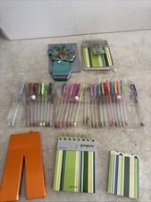 Stationary Notebooks And Gel Pens Post note Cards