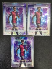 2024-25 Topps chrome Japan soccer wonderkids 3 lots-Lamine Yamal