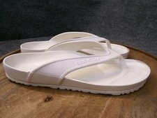 Birkenstock Womens Honolulu Eva Flip Flops Sandals White Size 41 US 10 Reg.