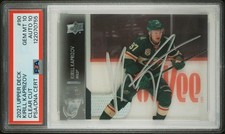 2021-22 Upper Deck Kirill Kaprizov Clear Cut Autograph Auto PSA 10 Auto 10 A346