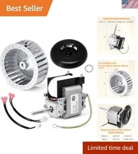 Complete 318984-753 Draft Inducer Motor Assembly for Carrier Furnaces - 3000 RPM