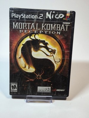 Mortal Kombat: Deception (Sony PlayStation 2, 2004) No Manuals
