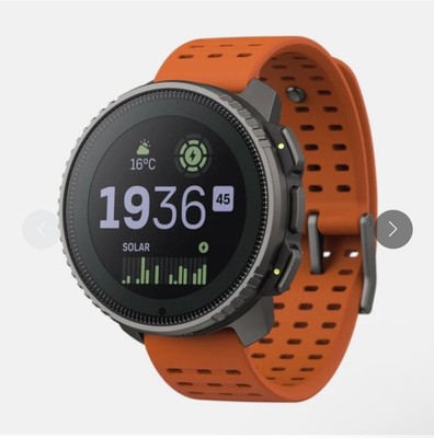 Suunto Vertical TITANIUM Solar Canyon Smartwatch GPS Heart Rate Waterproof Used