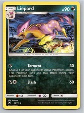 2017 POKEMON LIEPARD SHINING LEGENDS 49/73 UC NM A63789 FREE S&H