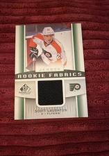2013-14 SP Game Used Edition - Rookie Fabrics Scott Laughton #RF-SL Jerseys...