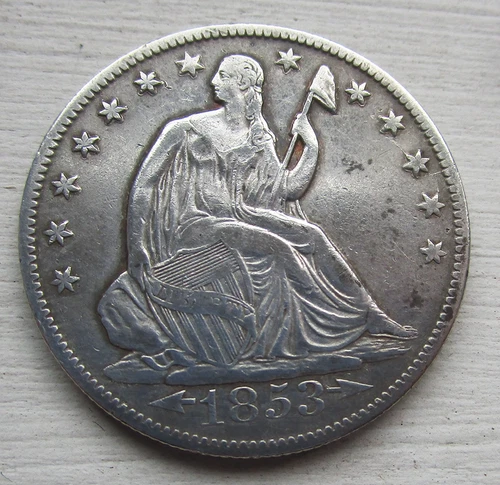 1853-O Liberty Eagle — photo from the most recent tracked eBay sale