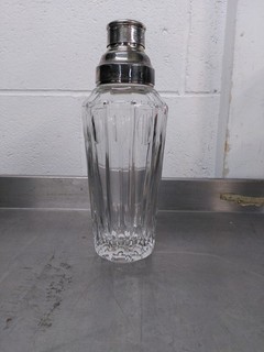 William Yeoward Crystal Cocktail Shaker / Decanter 27cm tall.