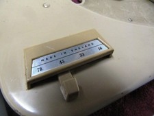 GARRARD TYPE A RC209 RC210 4-Speed SPEED SELECTOR Lever Trim Cover Turntable