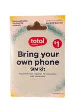NEW Total Wireless Bring Your Own Phone CDMA SIM Activation Kit