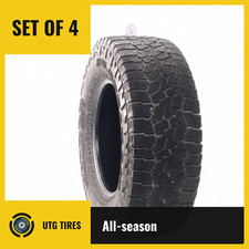 Set Of 4 Used Lt 28570r17 Falken Wildpeak At3w 116113q - 6-7.532