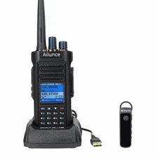 Retevis HD2 GPS DMR Dual Band Handheld Ham Radio Bluetooth Two Way Radios