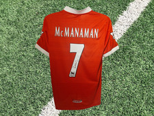 Steve McManaman Signed Liverpool 1998–00 Home Football Shirt COA
