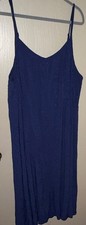 Torrid Blue Eyelet Embroidered Sleeveless Swing Dress Plus Size 3 Very Nice, NEW
