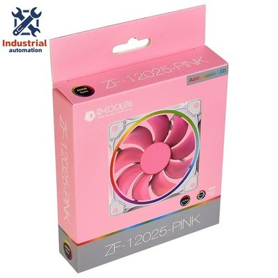 ID-COOLING ZF-12025-PINK Case Fan 120mm 5V 3 PIN Addressable RGB Cooling Fan MB