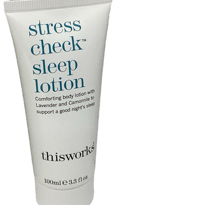 thisworks Stress Check Sleep Lotion 100ml Lavender Camomile Vegan Cruelty-Free