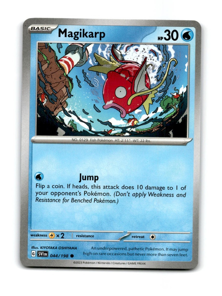 Magikarp 044/198 Common Scarlet & Violet Pokemon Near Mint ~02527