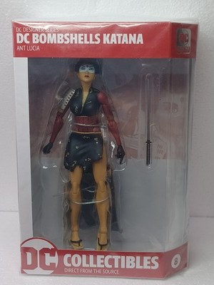 2017 Dc Designer Series Bombshell Katana 7'' Action Figure Brand New