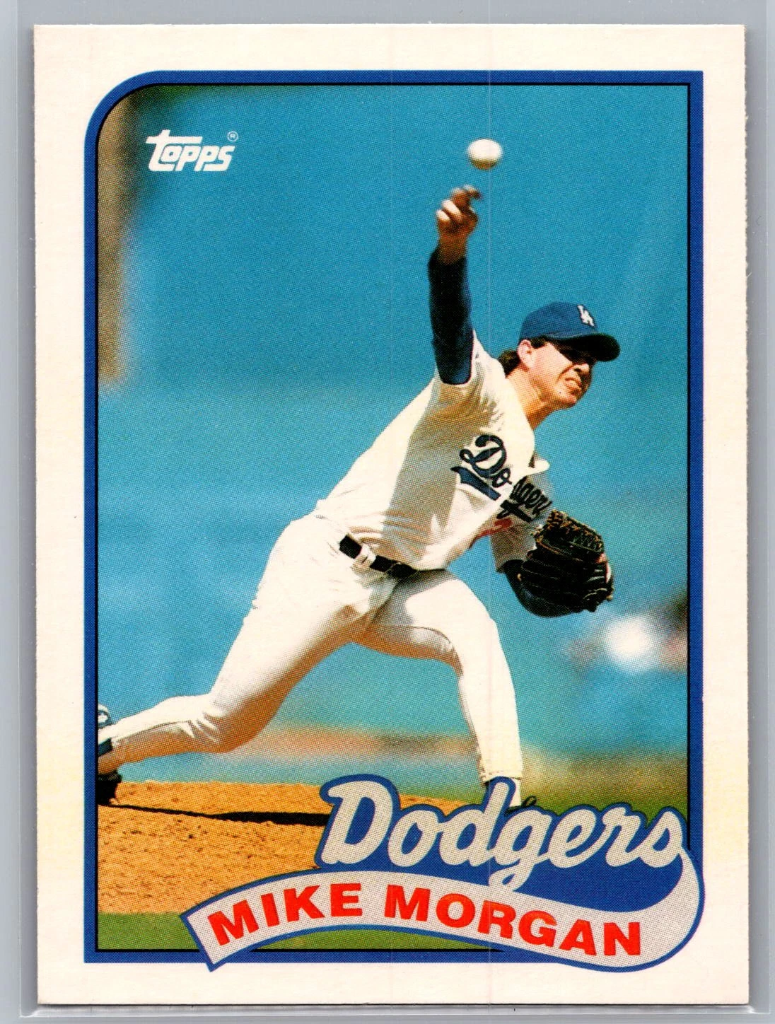 1989 Topps Traded #84T Mike Morgan Dodgers